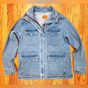 Judy Blue, Style "Won't Lose My Way" Utility Jacket - Denim Size: Small
